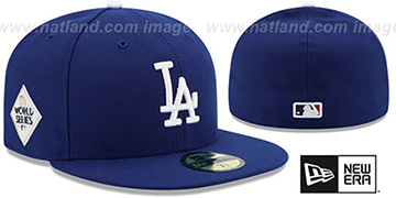 dodgers gold world series hat