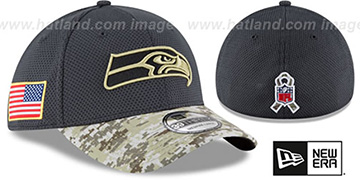 seattle seahawks salute to service hat