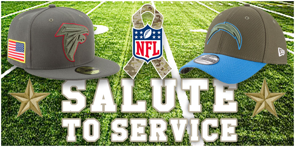 salute to service nfl hats