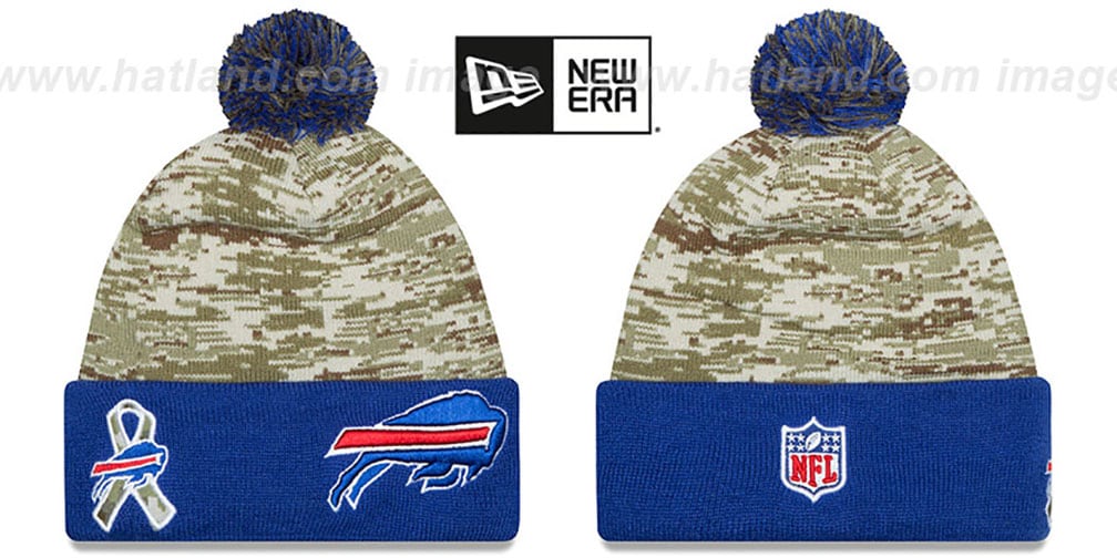 buffalo bills salute to service hat