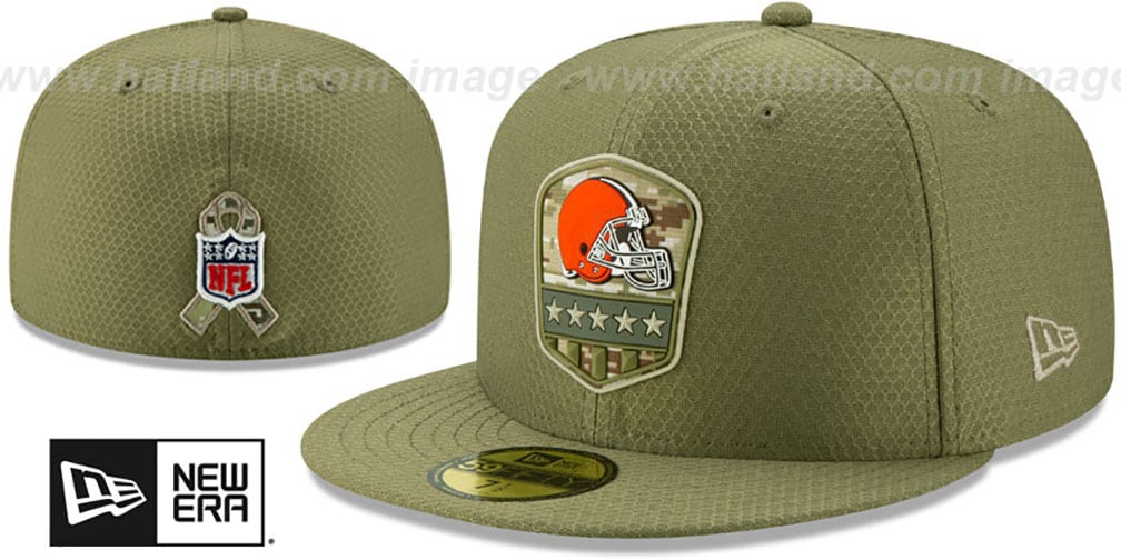 salute to service browns hat