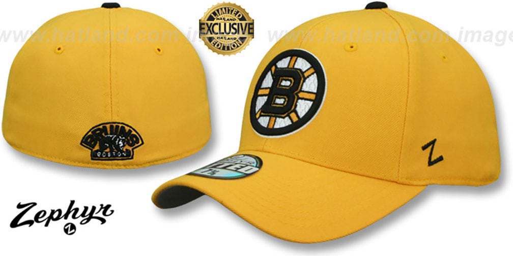 boston bruins fitted hat