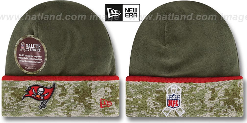 tampa bay buccaneers salute to service hat