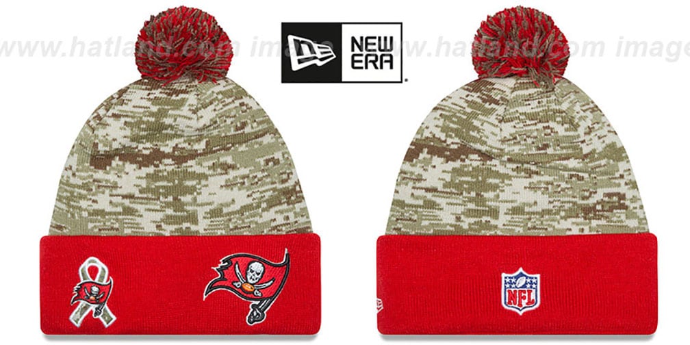 tampa bay buccaneers salute to service hat