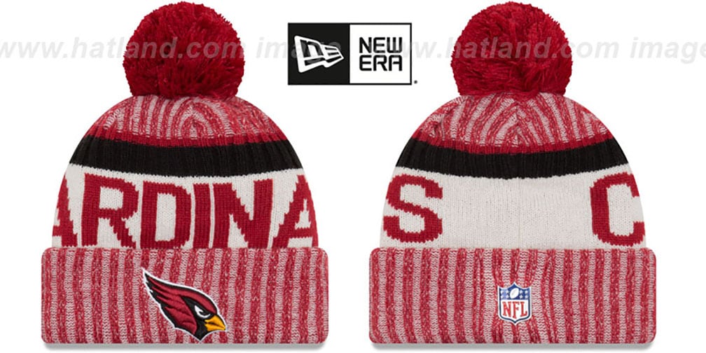 Arizona Cardinals 2017 STADIUM BEANIE Red Knit Hat