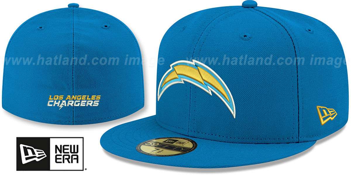 Los Angeles Chargers NFL TEAM-BASIC Blue Fitted Hat