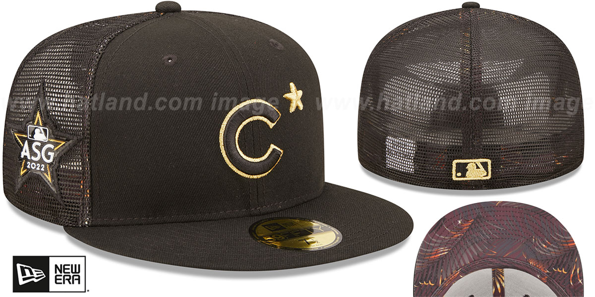 Chicago Cubs 2022 MLB ALLSTAR GAME Black Fitted Hat