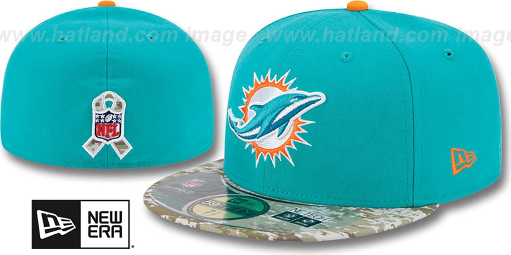 miami dolphins salute to service cap