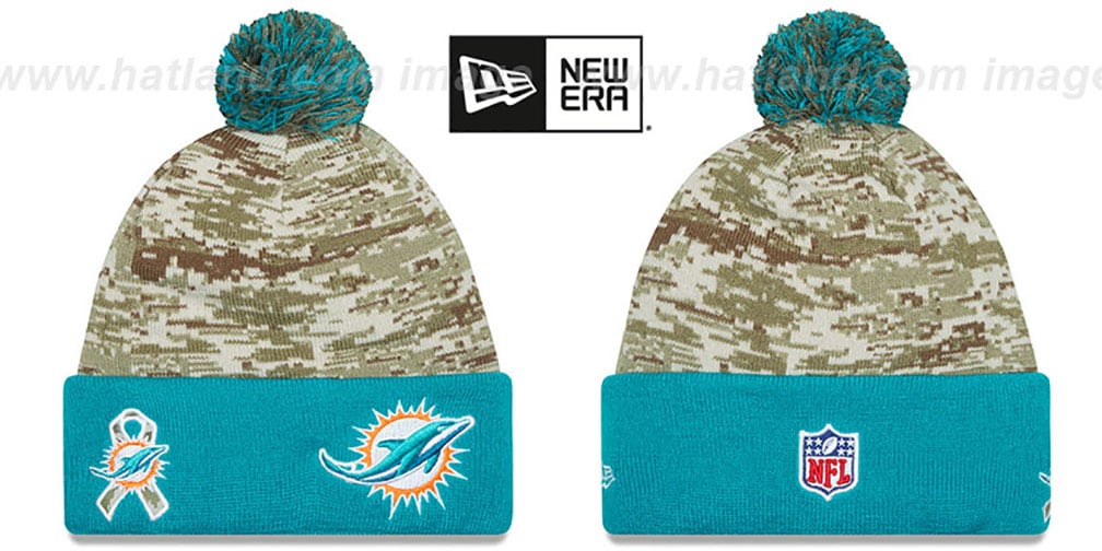 miami dolphins salute to service cap