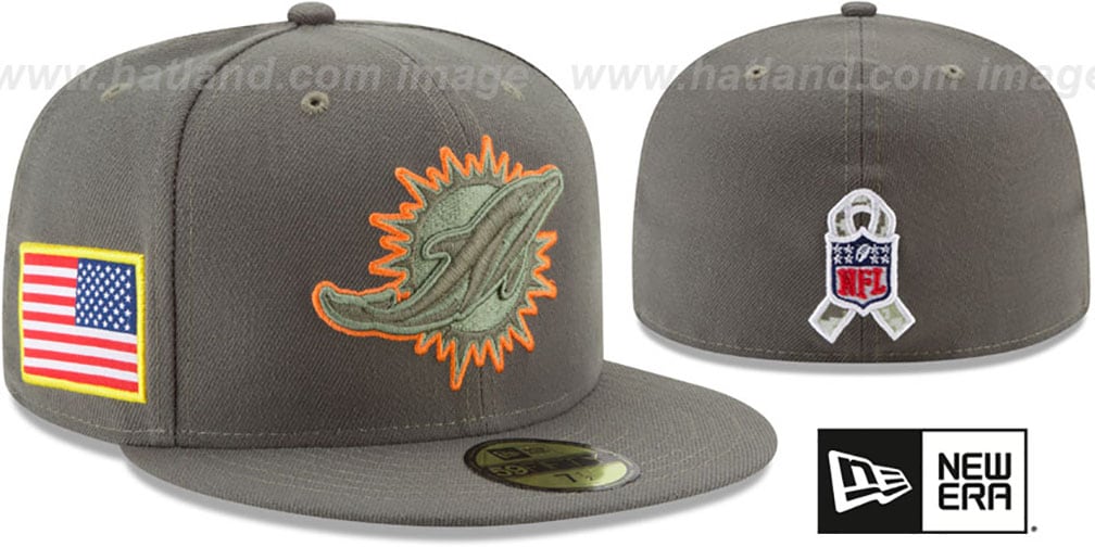 miami dolphins salute to service cap