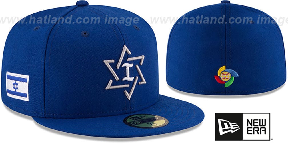 Israel PERFORMANCE WBC2 Royal Hat by New Era at