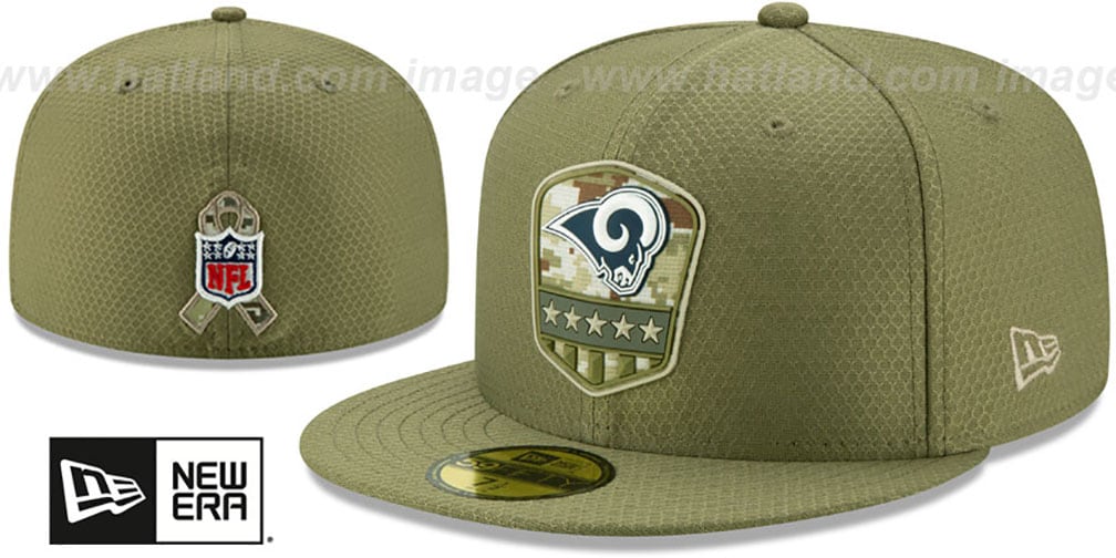 la rams salute to service cap