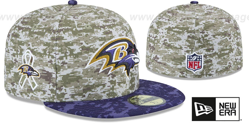 ravens salute to service hat