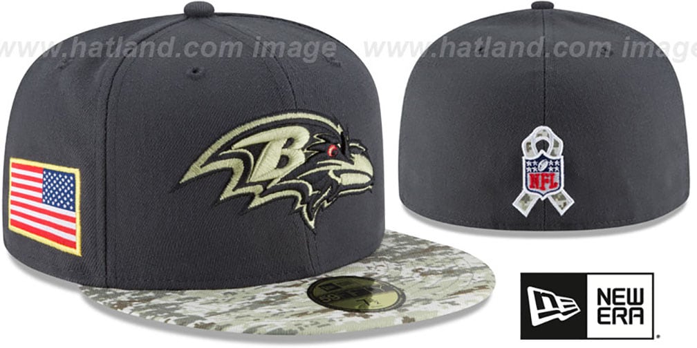 ravens salute to service hat