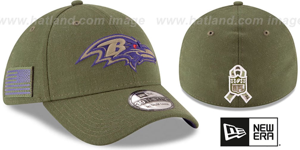 ravens salute to service hat