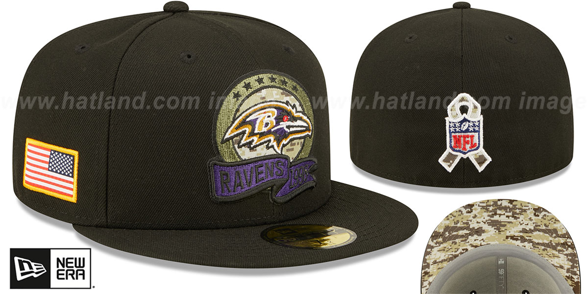 ravens salute to service hat