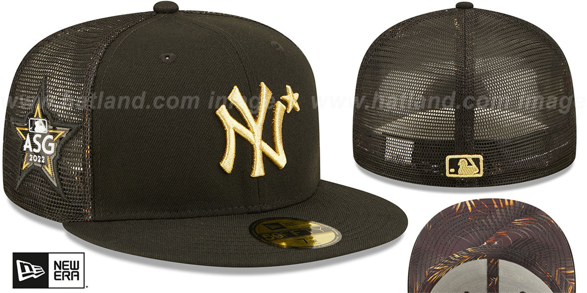 New York Yankees 2022 MLB ALLSTAR GAME Black Fitted Hat