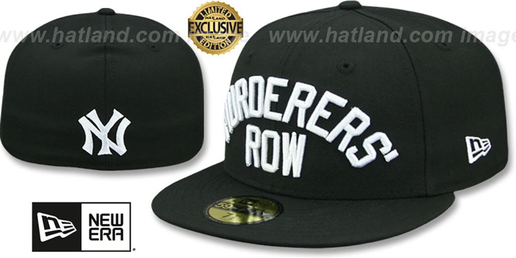 New York Yankees MURDERERS ROW Black Fitted Hat by New Era