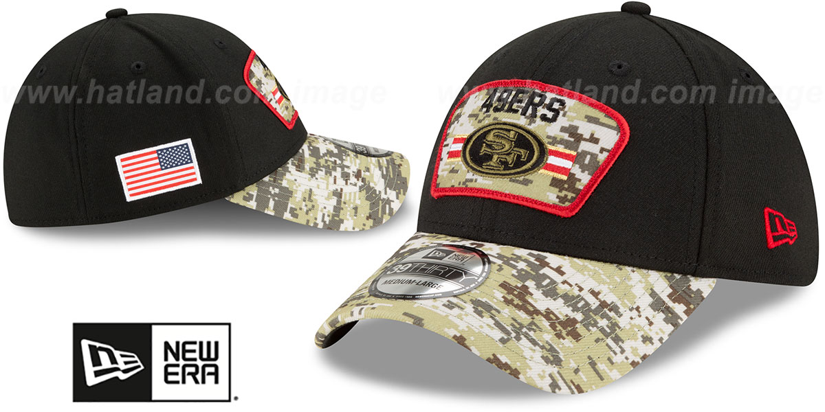 salute to service 49ers hat