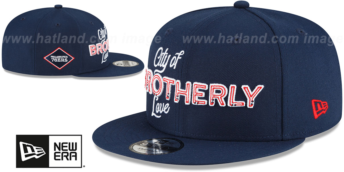 Philadelphia 76ers 2324 CITYEDITION SNAPBACK Hat