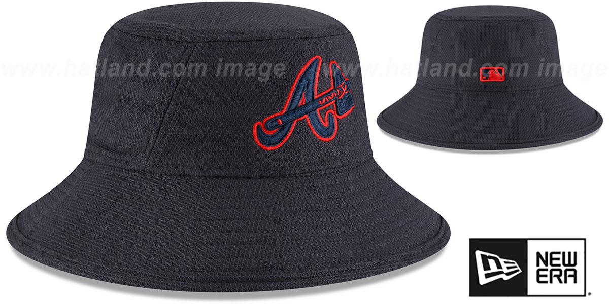 braves batting practice hat