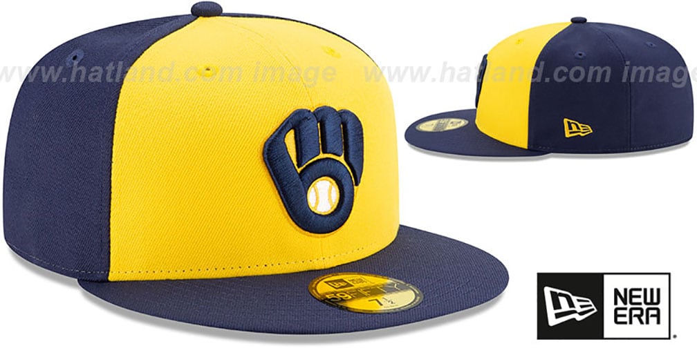 Milwaukee Brewers AC-ONFIELD ALTERNATE Hat by New Era