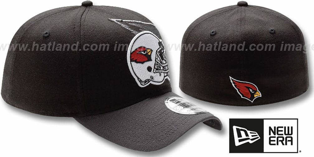 black on black arizona cardinals hat