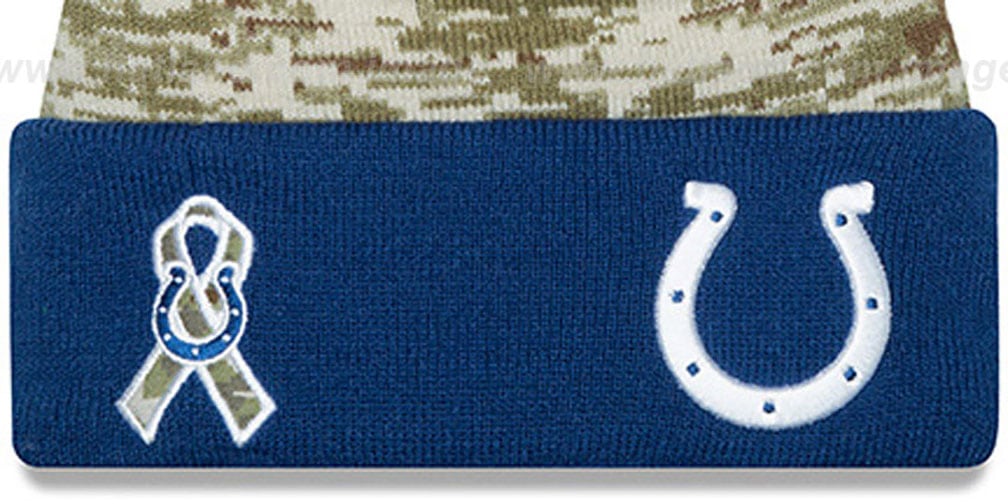 colts salute to service hat