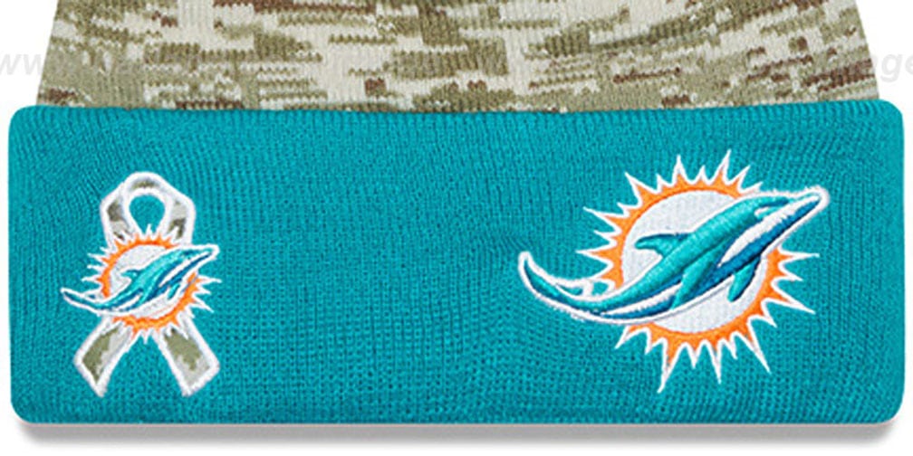 miami dolphins salute to service cap