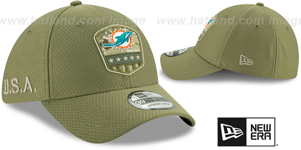 miami dolphins salute to service cap