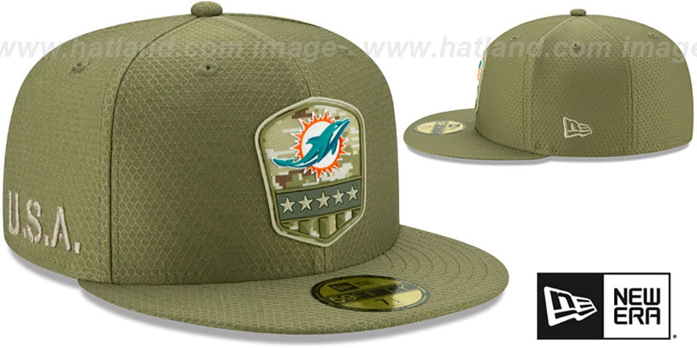 miami dolphins salute to service cap