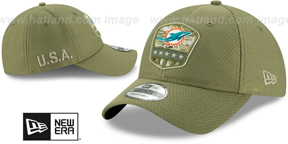 miami dolphins salute to service cap