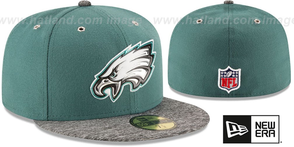 Philadelphia Eagles 2016 NFL DRAFT Fitted Hat by New Era