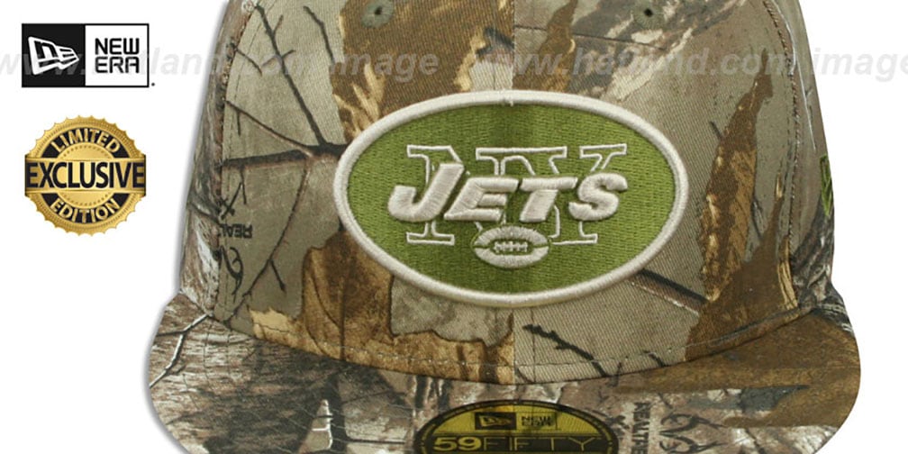 jets camo hat