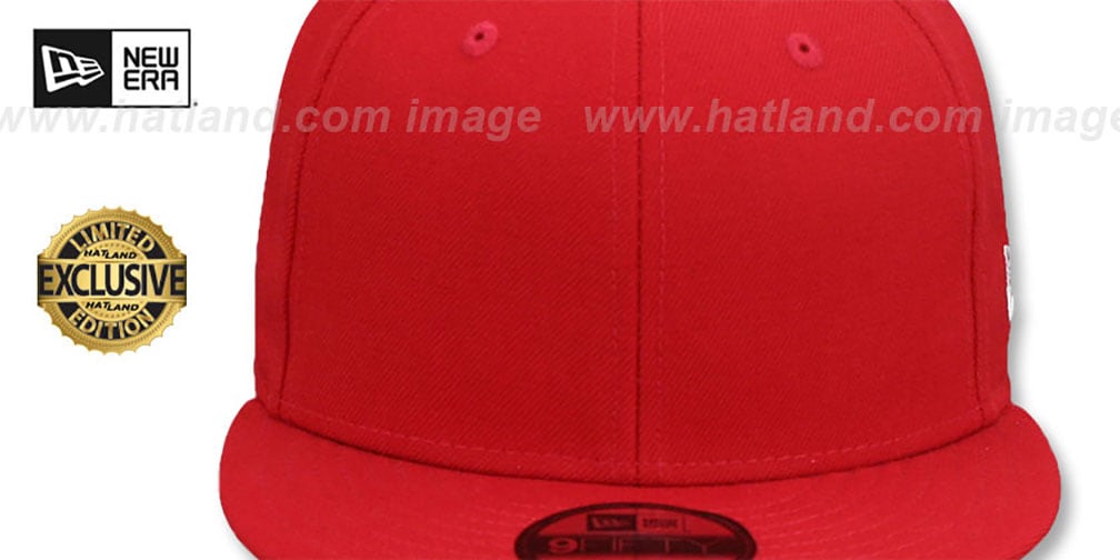 New Era BLANK SNAPBACK Red Hat