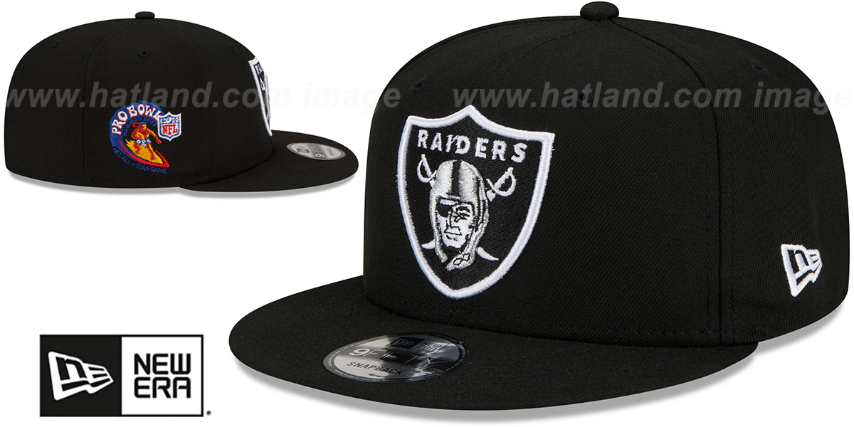 Las Vegas Raiders 2001 PRO BOWL SIDE-PATCH SNAPBACK Hat