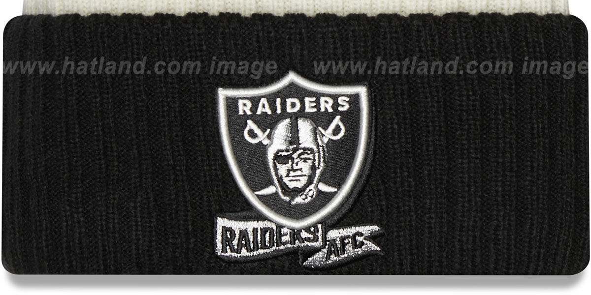 Las Vegas Raiders 2022 NFL SIDELINE Knit Beanie Hat