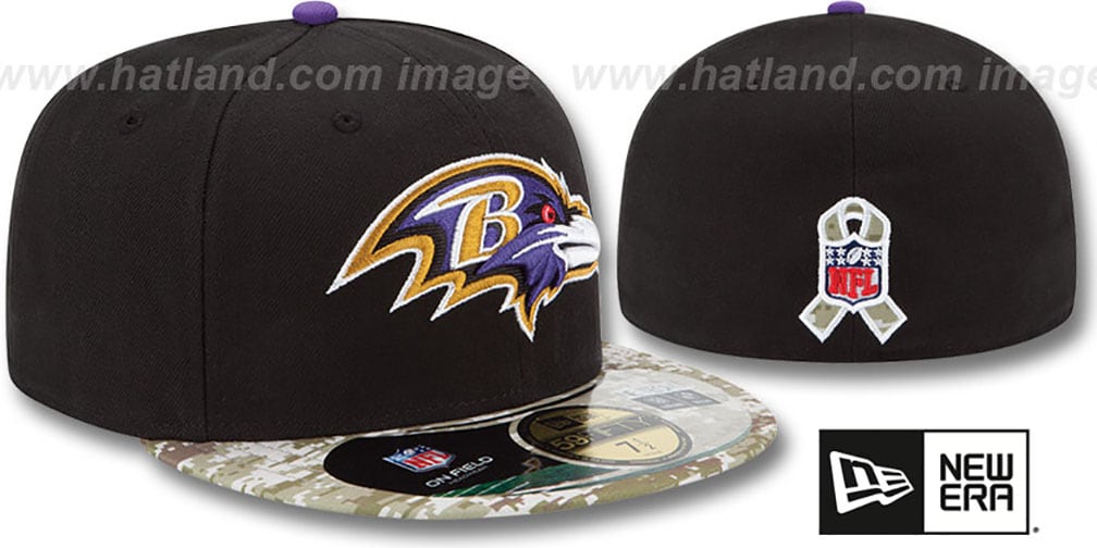 ravens salute to service hat