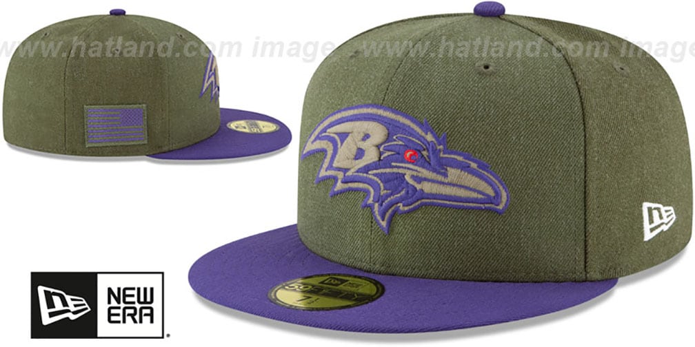 ravens salute to service hat