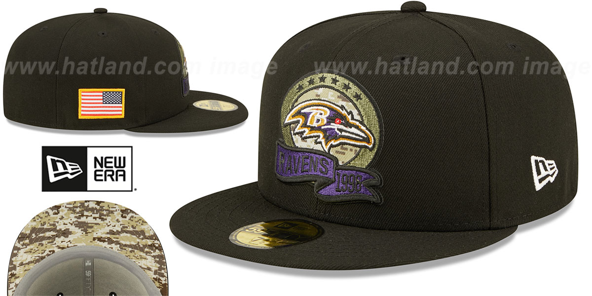 ravens salute to service hat