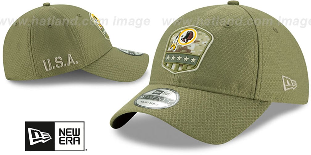 washington redskins salute to service hat