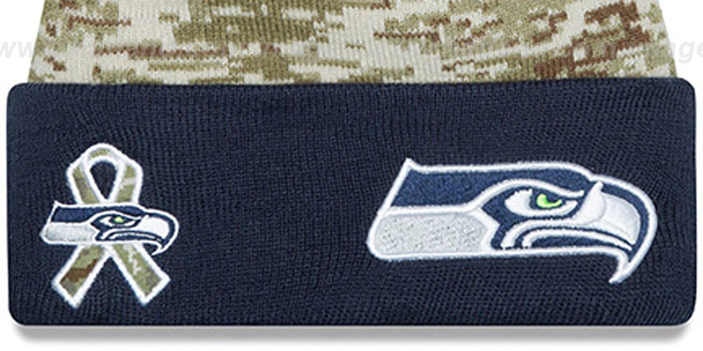 seattle seahawks salute to service hat