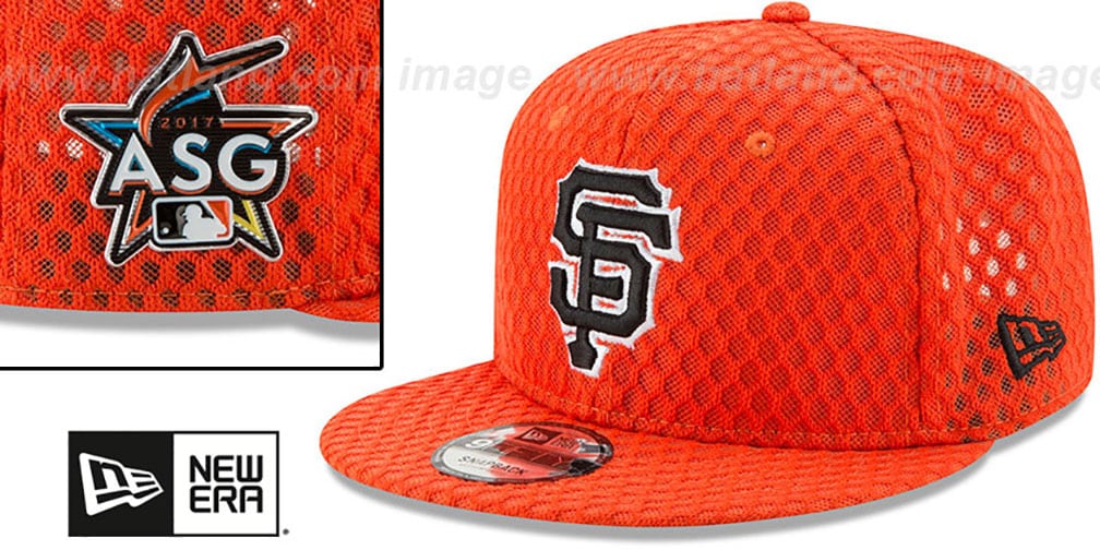 San Francisco SF Giants 2017 MLB HOME RUN DERBY SNAPBACK Orange H