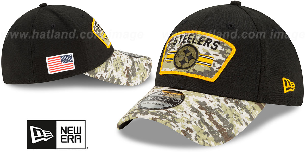 salute to service steelers cap