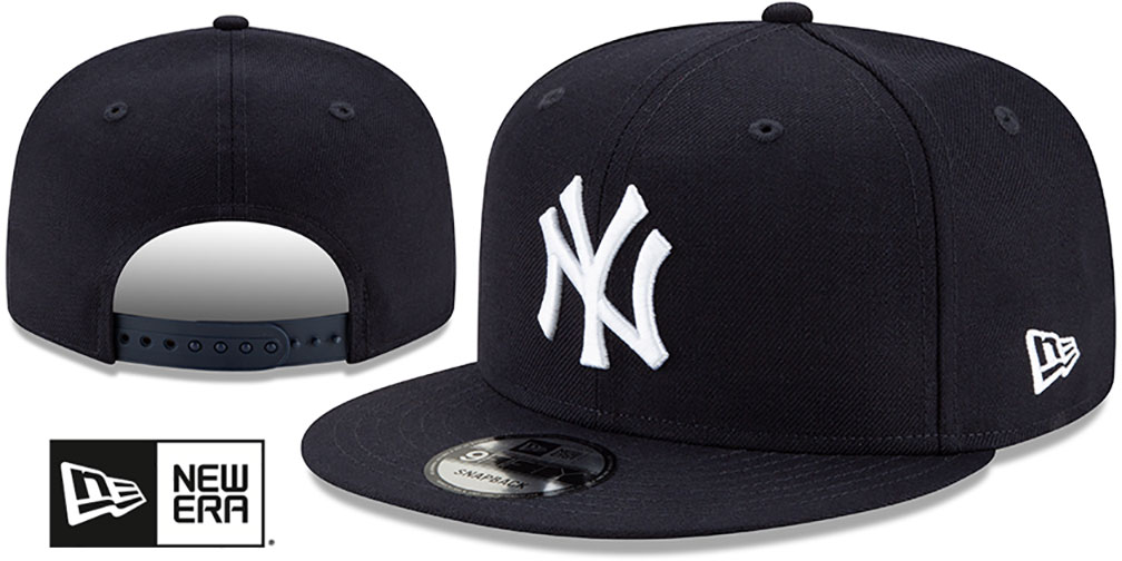 New York Yankees BANDANA SKY BOTTOM SNAPBACK Navy Hat