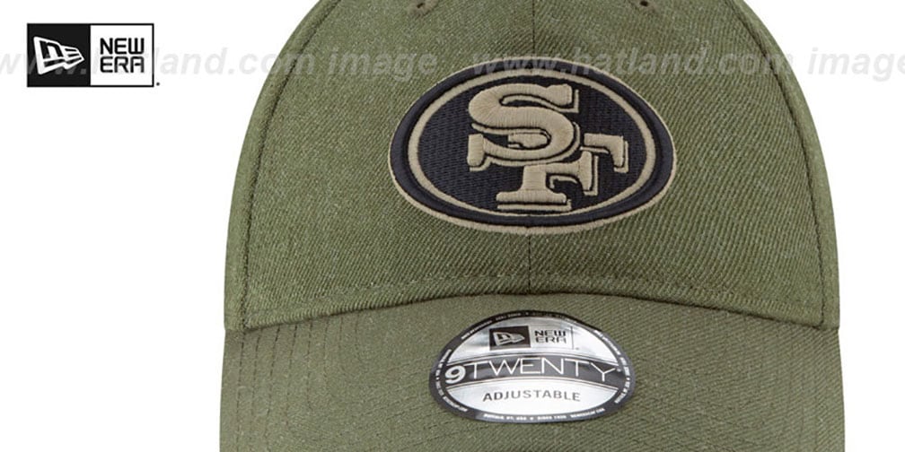 49ers salute to service 2020 hat