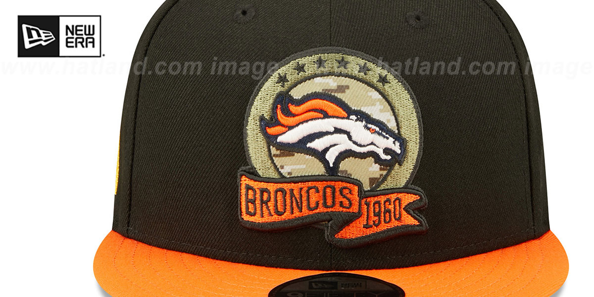 salute to service broncos hat