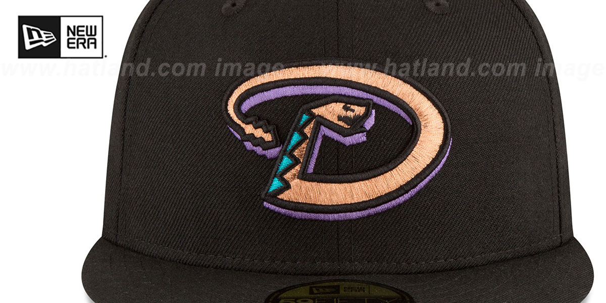 Arizona Diamondbacks WORLD SERIES SIDE PATCH Fitted Hat