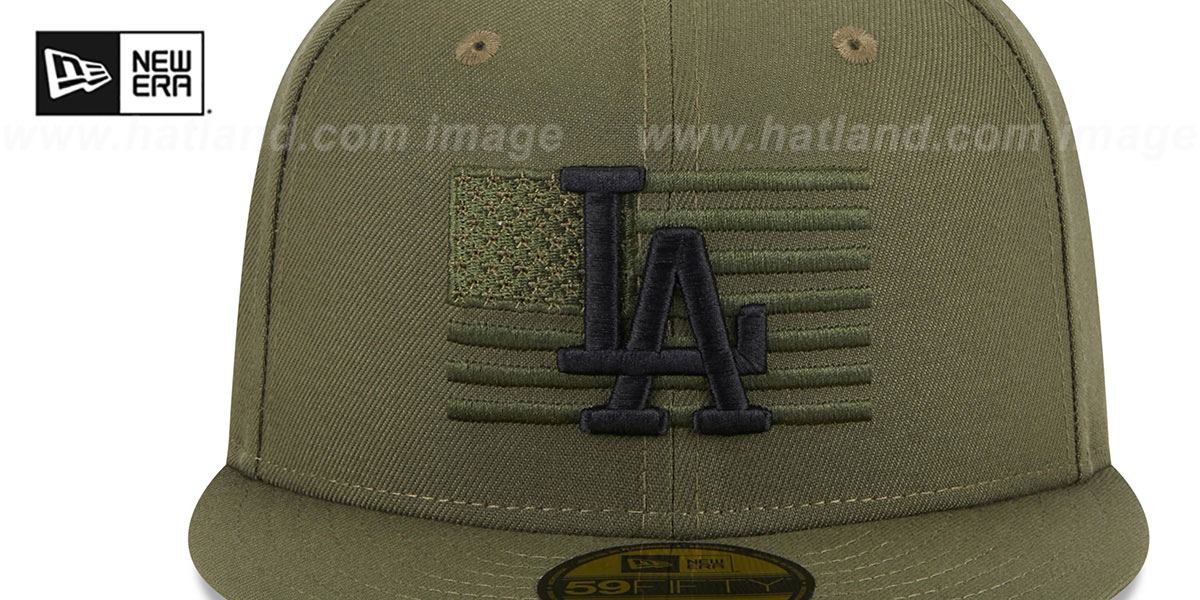 Los Angeles Dodgers 2023 ARMED FORCES STARS N STRIPES Hat