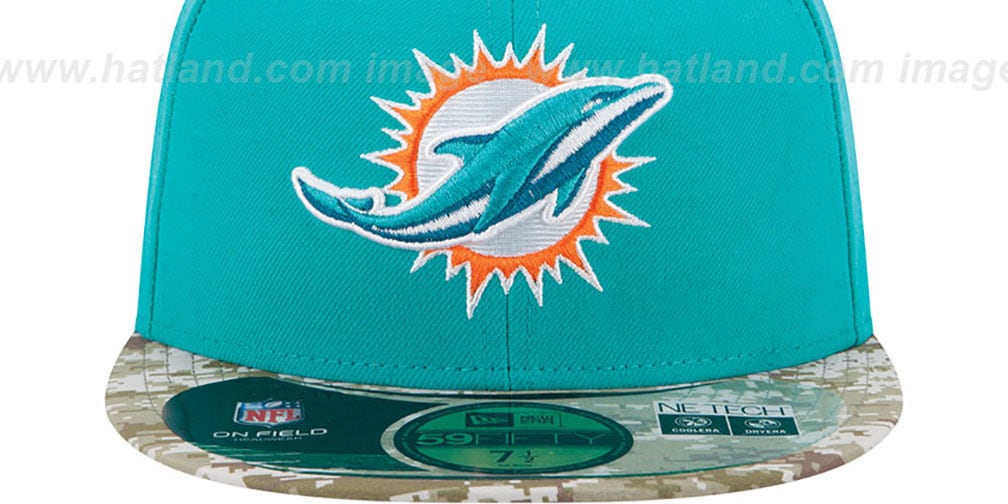 miami dolphins salute to service cap